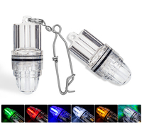 5 couleurs étanche 11cm leurre de pêche lumière goutte profonde poisson sous-marin attirant leurre coloré Flash LED appât lampe outils de pêche