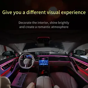 Full Set W223 Ambient Light Kit Rotary Tweeter Luminous Turbine Vent Car Door Speaker Cover For Mercedes Benz S-Class W223
