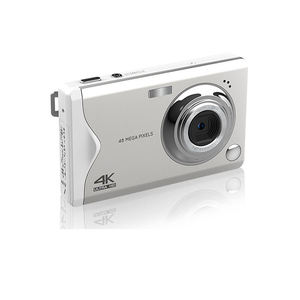 Appareil photo numérique compact FD noir/gris 4K Ultra HD double objectif 48MP écran IPS 3 pouces autofocus caméra Vlog étudiante - Product Image 3