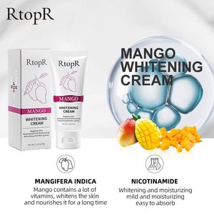 Crème éclaircissante RtopR, crème éclaircissante pour le corps, anti-rides, hydratante, liftante, raffermissante, crème pour le visage, soin de la peau, lotion - Product Image 4