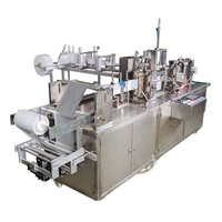 Machines de fabrication de lingettes humides à sachet unique à étanchéité latérale multifonction automatique à haute productivité