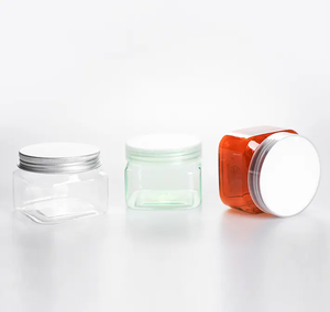 100ml 120ml <span class=keywords><strong>150ml</strong></span> 200ml 250ml 500ml Pet rõ ràng Kem Mỹ phẩm lọ nhựa cơ thể chà <span class=keywords><strong>container</strong></span> với nắp đậy màu đen - Product Image 5