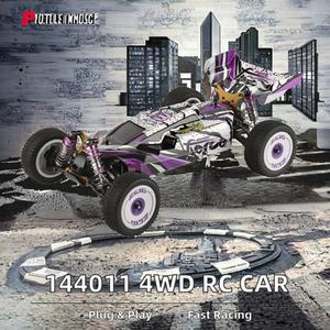 Voiture RC Wltoys 124019, 60 km/h, mini voiture de course haute vitesse, 1/12, 2,4 GHz, alliage d'aluminium, alliage de zinc, engrenages, tout-terrain, drift, cadeau de Noël - Product Image 2