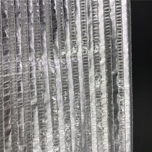 Toile d'ombrage en aluminium réfléchissant HDPE avec couverture amovible et conception coupe-vent - Product Image 4