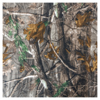 Tissu tissé extensible imperméable décontracté de camouflage 3 couches de polaire collée Softshell Realtree