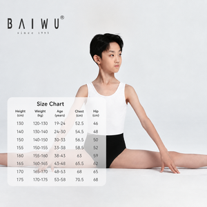 <span class=keywords><strong>Justaucorps</strong></span> de ballet sans manches Baiwu pour garçons, <span class=keywords><strong>justaucorps</strong></span> de danse pour examen artistique masculin 126441246 - Product Image 6