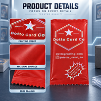 Sacs d'emballage personnalisés en aluminium holographique pour les paquets de boosters TCG