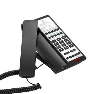 Thiết Kế Mới Chất Lượng Cao Phòng Khách Sạn Điện Thoại Với Miễn Phí Tùy Chỉnh Faceplate In Ấn 0-10 Tốc Độ Quay Số Nút Loa Khách Sạn Điện Thoại - Product Image 2