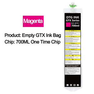 700mlテキスタイルDTGインク詰め替え可能な空のインクバッグチップ付きブラザーGTXシリーズGTX 600 422 423 424 425 GTX Pro Bバルクプリンター - Product Image 3