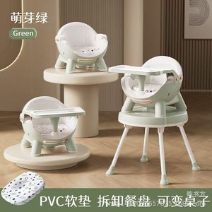Multifunctional Baby High Chair Plastic Convertible Seat With Tray For 0-12 Months - Product Image 3