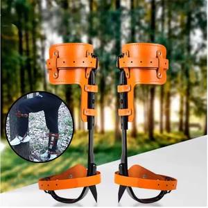 Kit d'équipement professionnel d'escalade d'arbres, éperons d'escalade réglables, harnais, corde, mousquetons pour arboristes, travaux d'élagage en hauteur - Product Image 6