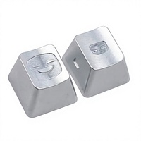 Milled Metal Keycaps Parts Manufacturing Precision Processing Anodized Aluminum Customized Cnc Milling Machining Services