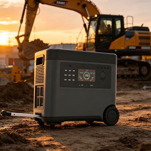 3000W Tragbare Powerstation 110V 220V 2300Wh 3430Wh LiFePO4 Solargenerator für Notstromversorgung Zuhause und Wohnmobil - Product Image 4