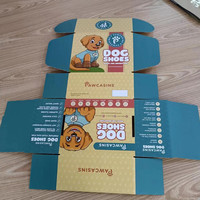 Boîte d'expédition postale en carton ondulé, petite, violette, pour abonnement e-commerce en ligne, avec impression personnalisée