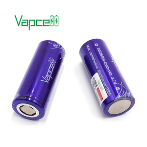 Vapcell-batterie lithium rechargeable, 26650, 26650 mah, 32a, 4200, contrôlée par mooch, 26650 - Product Image 4