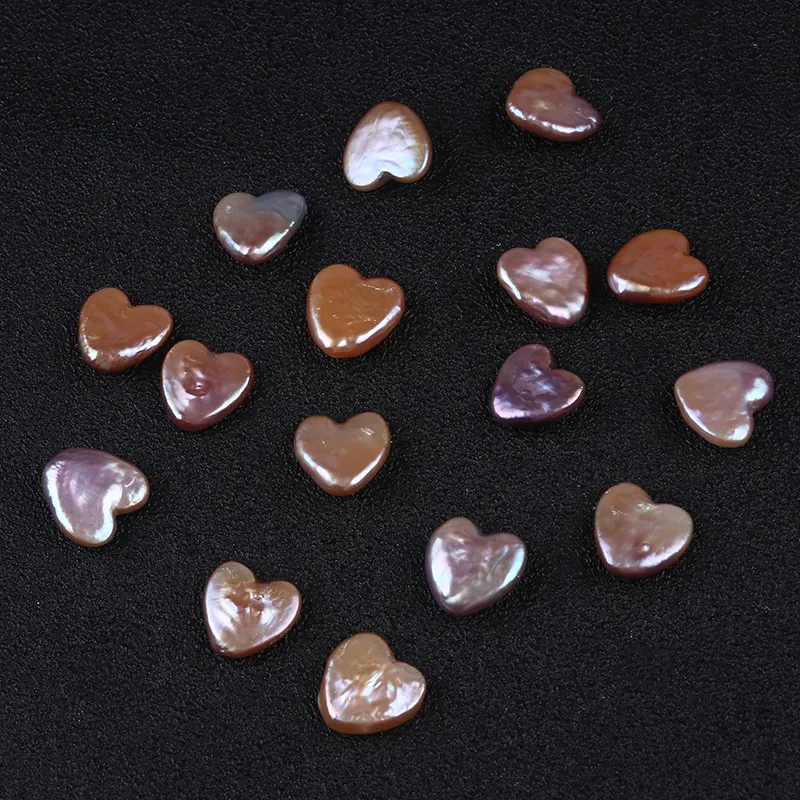 16mm Natural Pink Heart Shape Freshwater Pearl Love Pearl Beads