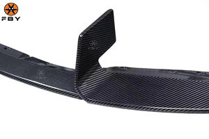 Bibir Bumper depan serat Caron kering gaya AD kualitas tinggi untuk BMW G87 M2 2022 + Kit bodi bibir depan - Product Image 6