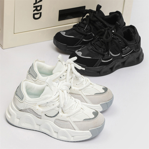 Лидер продаж, 2024 мужская обувь, спортивная Дизайнерская обувь высокого качества, обувь для ходьбы из сетчатой кожи, увеличивающие рост - Product Image 4