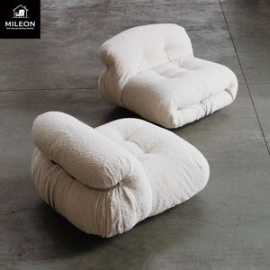 Canapé modulaire nordique adapté aux appartements, hôtels, halls et salons, canapé en denim confortable, moderne et minimaliste - Product Image 1