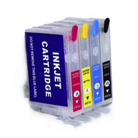 Cartouche d'encre vide rechargeable 4 couleurs (BK, C, M, Y) avec puce ARC pour imprimante Epson EW-052A EW-452A (Japon)