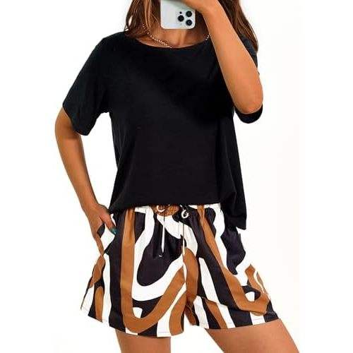 Floral Black Multicolored