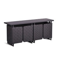 Buffet Rétro Moderne en Bois de Frêne Naturel avec Portes à Texture en Relief, Meuble de Rangement de Luxe pour Salon