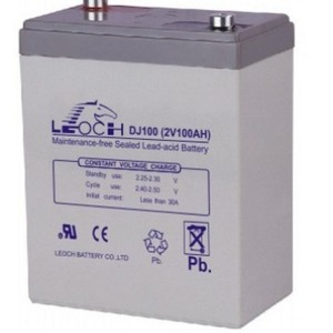 Batterie au plomb scellée Leoch Dj100 2V 100Ah pour stockage d'énergie - Product Image 2