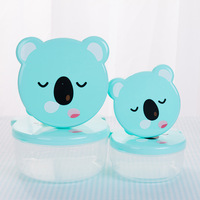 Boîte à goûter portable pour enfants, mignonne, transparente, anti-fuite, anti-poussière, pour conserver la fraîcheur, boîte à fruits, bento, nourriture pour bébé