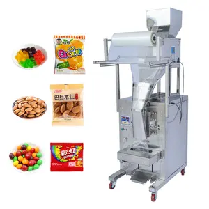 Automatic Snack Food Sunflower Seed Beans Peanut Plastic Bag Sealing Packing Packaging Machine With Date Printing