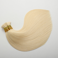 Lots de Cheveux Humains 12A en Gros, 100% Alignés dans le Sens de la Cuticule, Cheveux Russes Blond 613 #   Cheveux naturels pour fabricants d'extensions capillaires