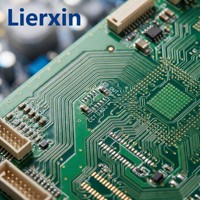 Lierxin LEX-DESK-LAMP HASL Lampe de bureau à protection oculaire, température de couleur variable, PCB FR-4 Tg150 2 couches PWM 2700K-6500K sans scintillement