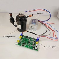 Compresseur d'air pour réfrigérateur R134a DC 12V 24V