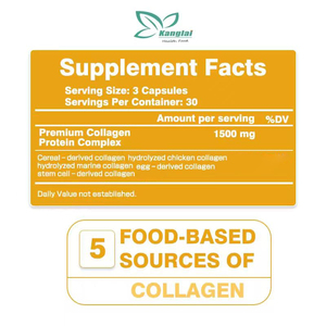 Cápsulas de colágeno de gran oferta <span class=keywords><strong>para</strong></span> fortalecer los huesos, los dientes, las uñas del cabello con píldoras complejas de proteína de colágeno de primera calidad - Product Image 6