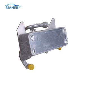 อะไหล่รถยนต์ MANER ระบบระบายความร้อน หม้อน้ำ หม้อน้ำมันเครื่อง Enfriador De Aceite 4H0317021H สำหรับ Audi A6 A7 A8L - Product Image 1