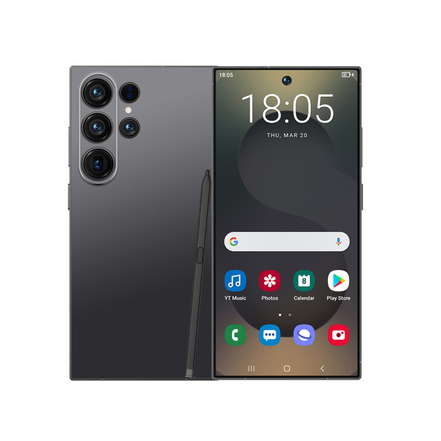 CNCE 2026 Brand New S26 Ultra 5G Smartphone Octa Core MTK 67XX 6.8" LCD 2K 108MP Rear Camera 120Hz 8000mAh Dual SIM CDMA/LTE