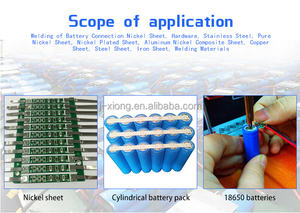 AC Pedal Manual 32650 Paquete de batería Precisión Ev Paquete de batería Soldador Máquina de soldadura por puntos para celda de batería 18650 21700 - Product Image 4