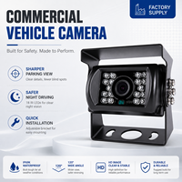 Caméra de recul professionnelle OEM ODM, boîtier étanche IP68, Full HD, conception anti-soleil, objectif 2,8 mm, installation sur support pour camions