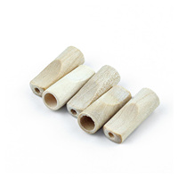 Embouts de filtre en bois en gros d'usine chinoise, embouts de filtre creux pour fumer, 8 mm, 9 mm, 10 mm, 11 mm, embouts en bois pour cigares
