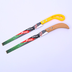 F-220 Pruning Saw High Carbon Steel Blade 130mm Kerf Width Garden Woodworking Hand Saw For Fruit Tree Cutting - Product Image 1