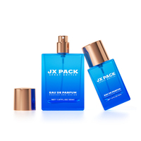 Nouveau Design Bouteille de Parfum en Verre Vide Premium 30ml 50ml 100ml pour la Vente en Gros, Vaporisateur Unique de Parfum
