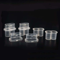 Boîte de stockage de vaccins stérile personnalisée en gros, 3 ml, 3 unités, emballage en plastique LDPE, petit support pour flacons, gaufrage, matériaux recyclés