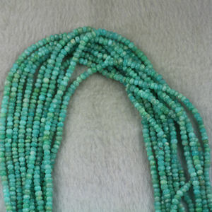 Natural Amazonite Round Facet Cut Beads <b>crystals</b> fashion jewelry necklaces <b>bracelets</b> <b>women</b> - Product Image 5