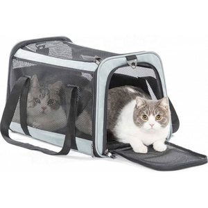 Transportín para Perros Aprobado por Aerolíneas, Bolsa de Viaje para Mascotas, Transportín para Gatos, Bolsa de Transporte para Perros, para Paseos al Aire Libre - Product Image 1