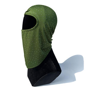 <span class=keywords><strong>Masque</strong></span> de cagoule à paillettes scintillantes avec strass pour le cyclisme et la moto Hip Hop de créateur avec logo personnalisé - Product Image 4