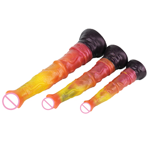 Dildo Gigante de 44 cm em Forma de Cavalo com Ventosa, Dildo Realista de Animal, Plug Anal, Estimulador de Ponto G para Mulheres, Homens e Gays, Atacado - Product Image 6