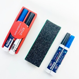Marqueur magnétique noir pour tableau blanc avec gomme, vente directe d'usine, haute qualité, best-seller - Product Image 6