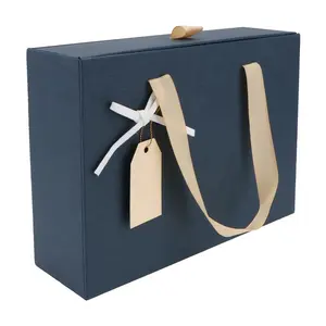 Große Geschenk box Passen Sie Premium Luxus recycelbare Papp schubladen verpackung an. Benutzer definiertes Logo Geschenk