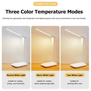 Lámpara de Escritorio LED con Atenuación Táctil - Lámpara de Lectura Ideal para Espacios de Trabajo Modernos - Product Image 3