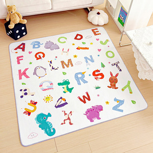 Tapis anti-éclaboussures lavable, imperméable et antidérapant, <span class=keywords><strong>protection</strong></span> de <span class=keywords><strong>sol</strong></span>, tapis de jeu pour bébé, réutilisable, portable, tapis pour chaise haute - Product Image 6