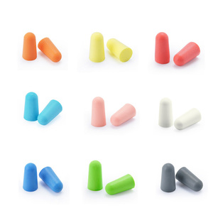 60 pares de tapones para los oídos de espuma mixta para dormir tapones desechables para los oídos protección <span class=keywords><strong>auditiva</strong></span> - Product Image 4